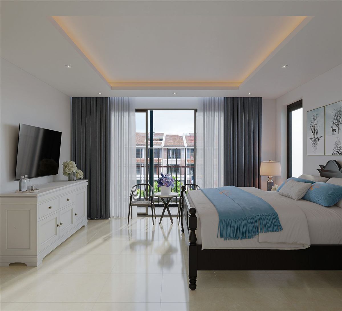 A room at Luna Oriental