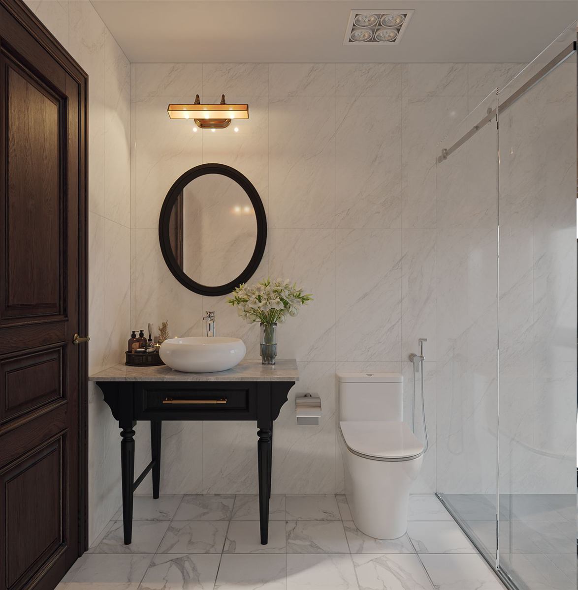 A Deluxe bathroom